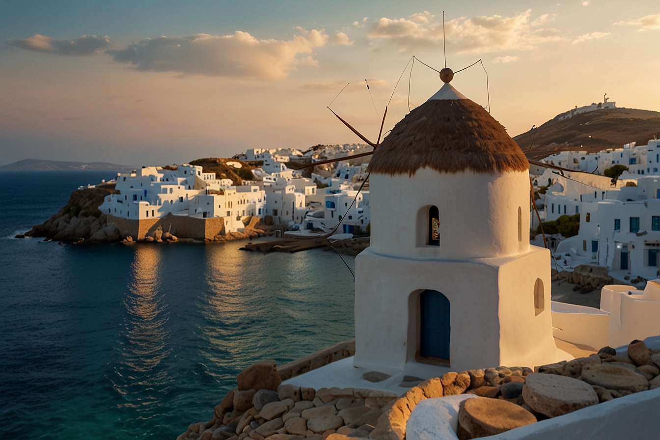 A visit to Mykonos Island Greece, the perl of Aegean Sea